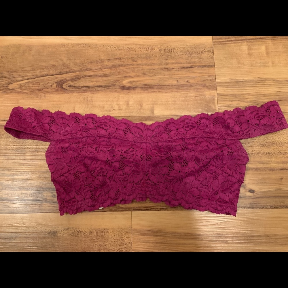 INTIMATELY FREE PEOPLE lace bralette, XSMALL